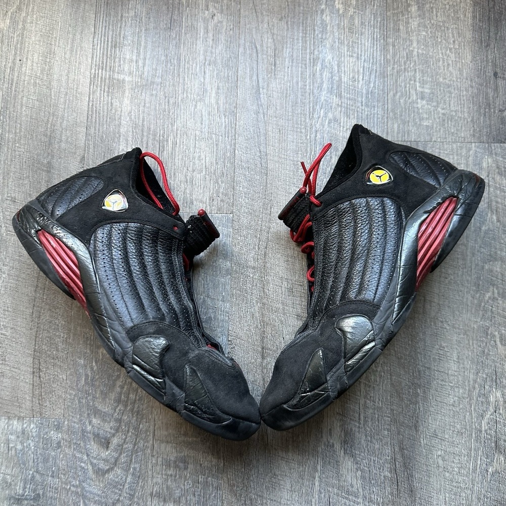 Nike Air Jordan 14 Retro 2011 Last Shot Shoes Mens Size 15 Black 311832 010